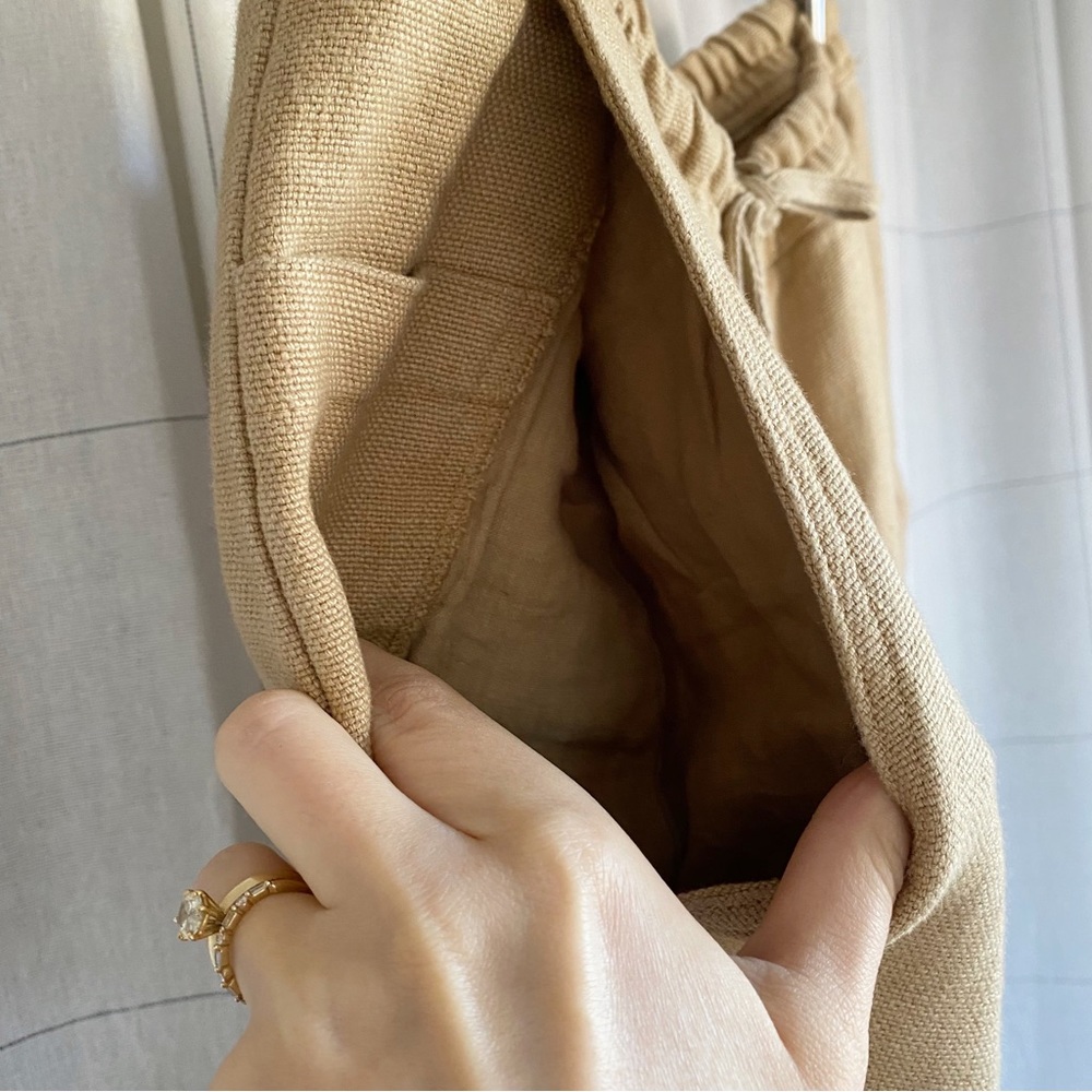 ❌SOLD❌ MATTEO Los Angeles Linen Cropped Pants - Picture 3 of 12